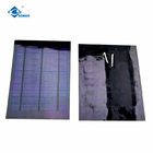 6V All Black Semi-flexible Solar Panels 3W 4W 5W 6W PET Solar Panel ZW-4W-PET Customizable Solar Panel